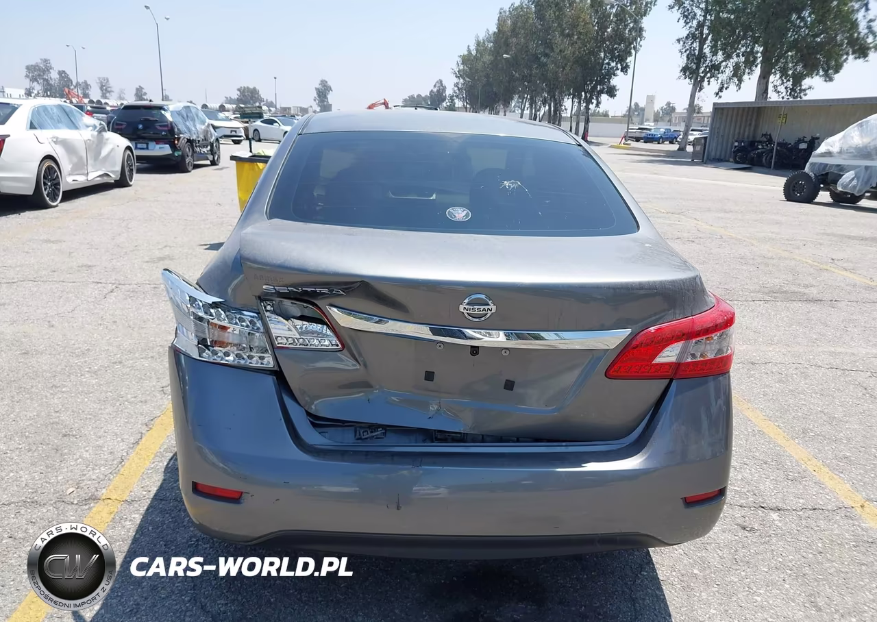 2015 Nissan Sentra S VIN:3N1AB7AP6FY257474 - 16