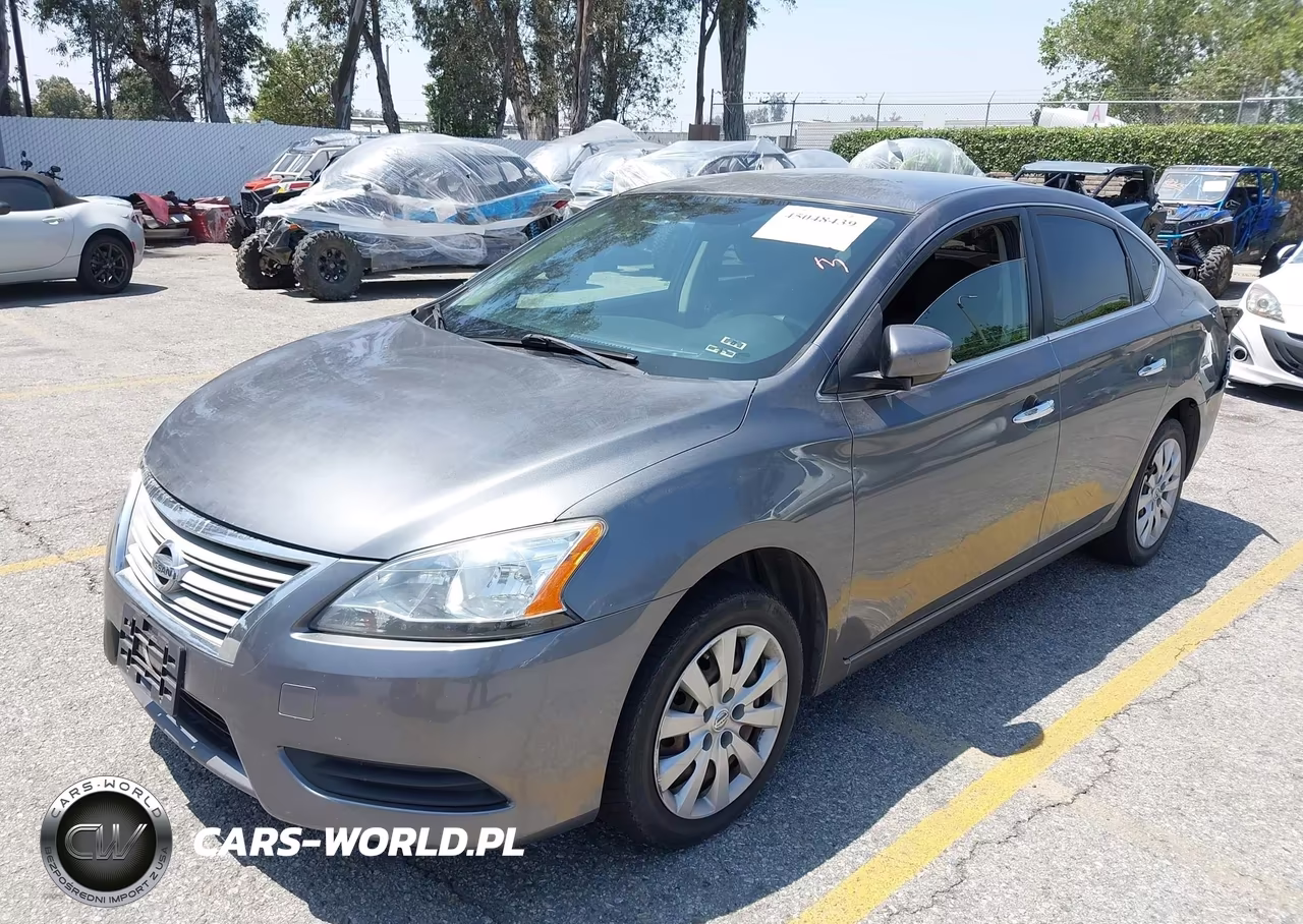 2015 Nissan Sentra S VIN:3N1AB7AP6FY257474 - 2