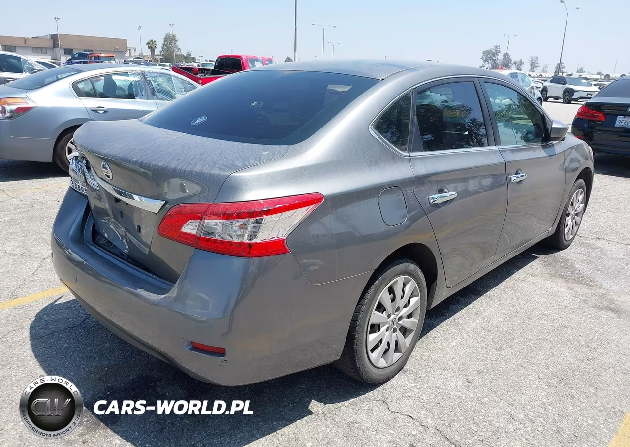 2015 Nissan Sentra S VIN:3N1AB7AP6FY257474 - 4
