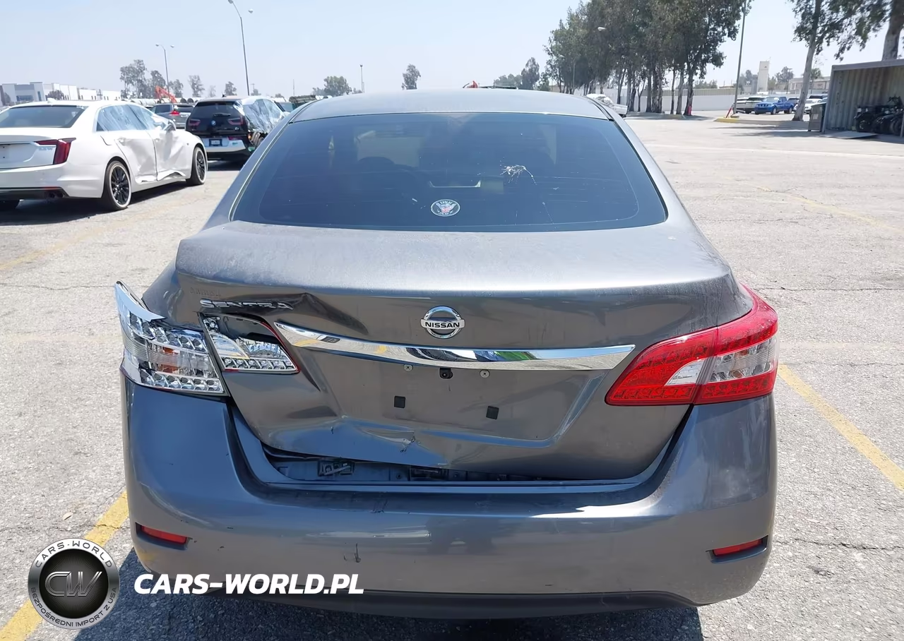 2015 Nissan Sentra S VIN:3N1AB7AP6FY257474 - 6
