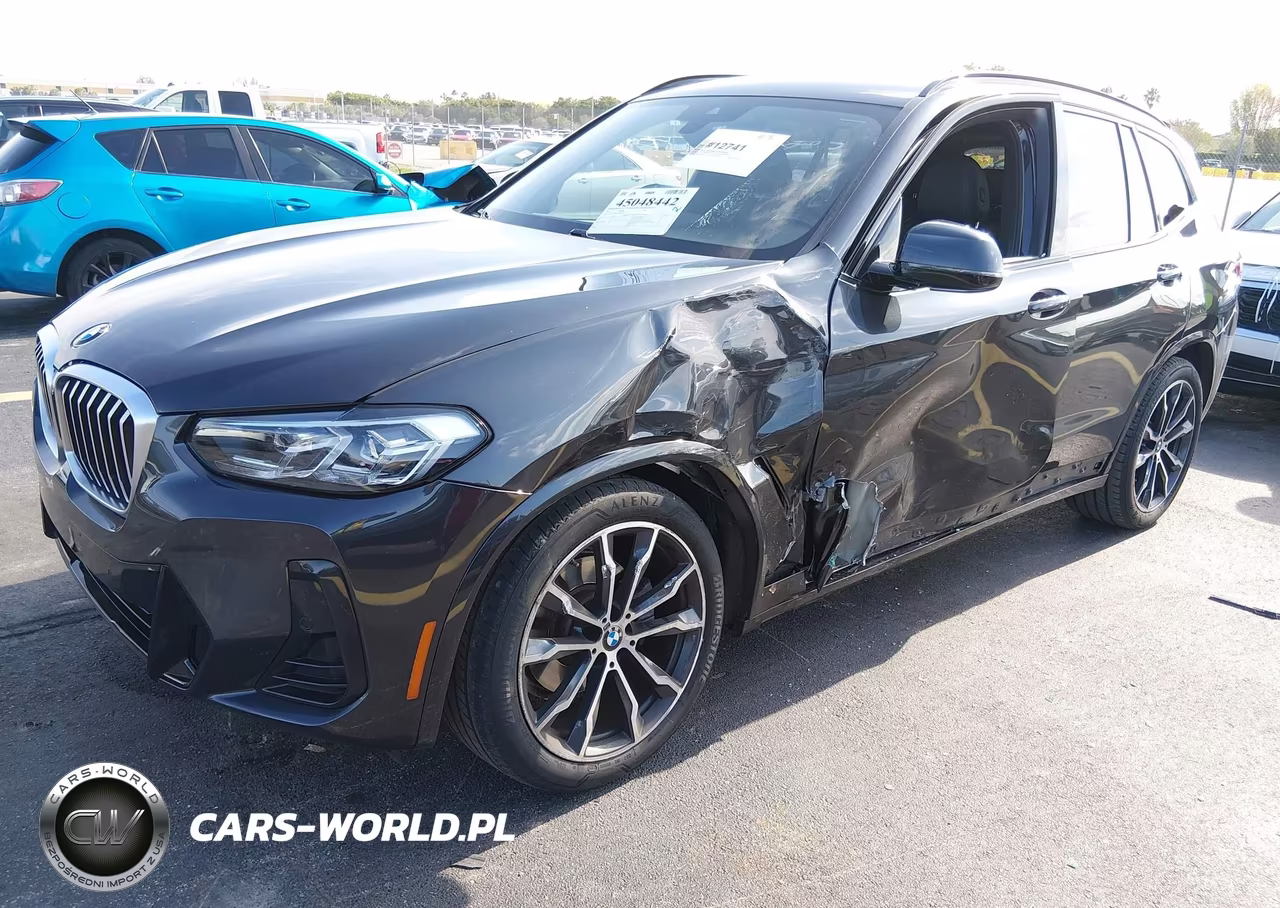 2022 BMW X3 Sdrive30I VIN:5UX43DP07N9K37334 - 2