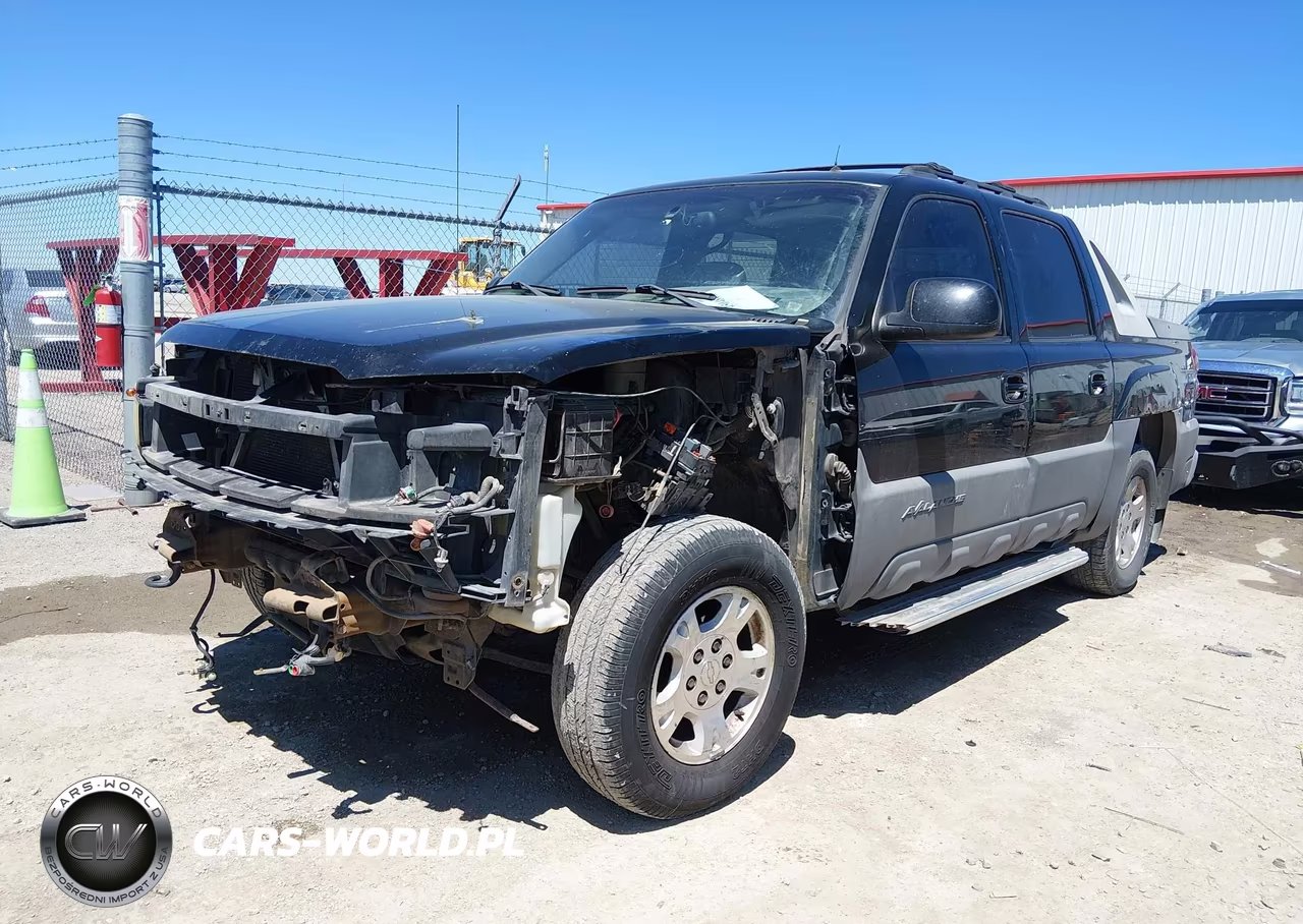 2002 Chevrolet Avalanche 1500 VIN:3GNEC13T02G163729 - 2