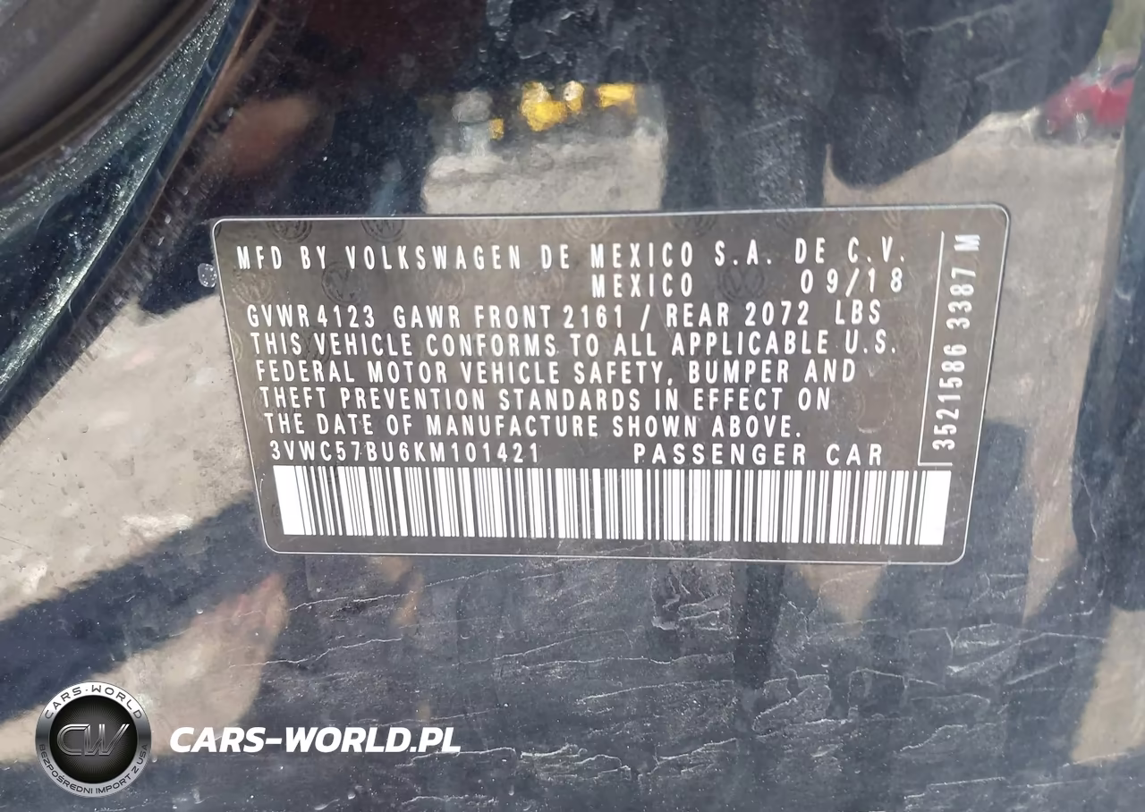 2019 Volkswagen Jetta 1.4T R-Line-1.4T S-1.4T Se VIN:3VWC57BU6KM101421 - 9