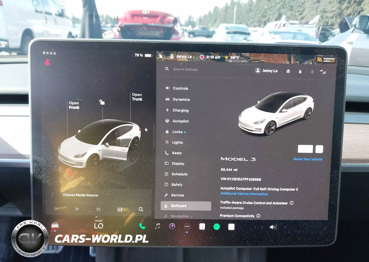 2023 Tesla Model 3 Rear-Wheel Drive VIN:5YJ3E1EA7PF428598 - 19