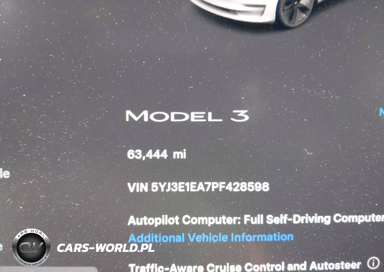 2023 Tesla Model 3 Rear-Wheel Drive VIN:5YJ3E1EA7PF428598 - 7