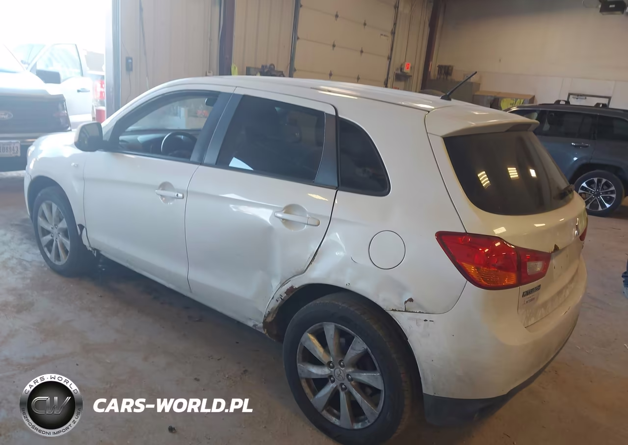 2014 Mitsubishi Outlander Sport Es VIN:4A4AR3AU8EE016592 - 3