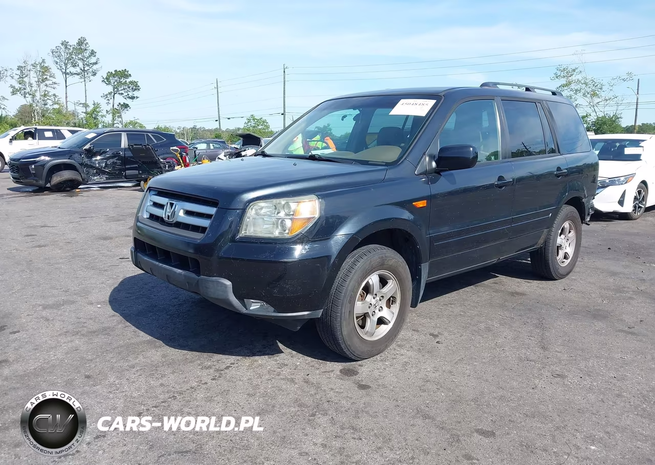 2006 Honda Pilot Ex VIN:2HKYF18406H562037 - 2