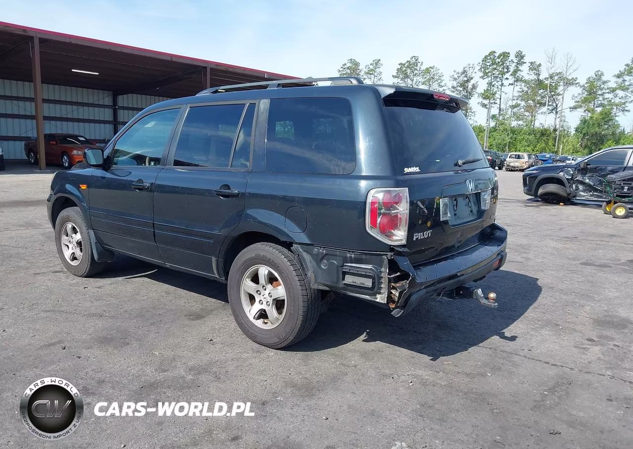 2006 Honda Pilot Ex VIN:2HKYF18406H562037 - 3