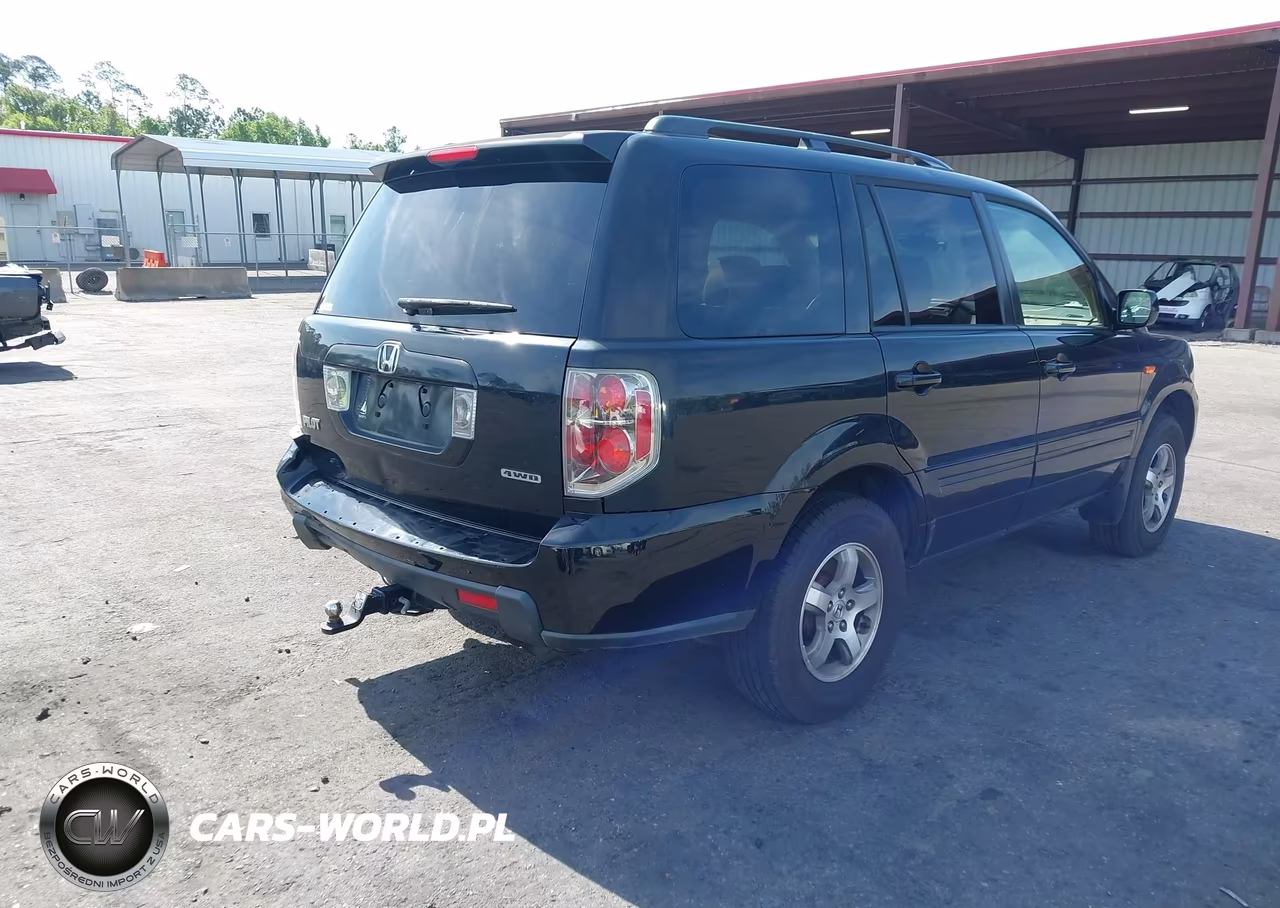 2006 Honda Pilot Ex VIN:2HKYF18406H562037 - 4