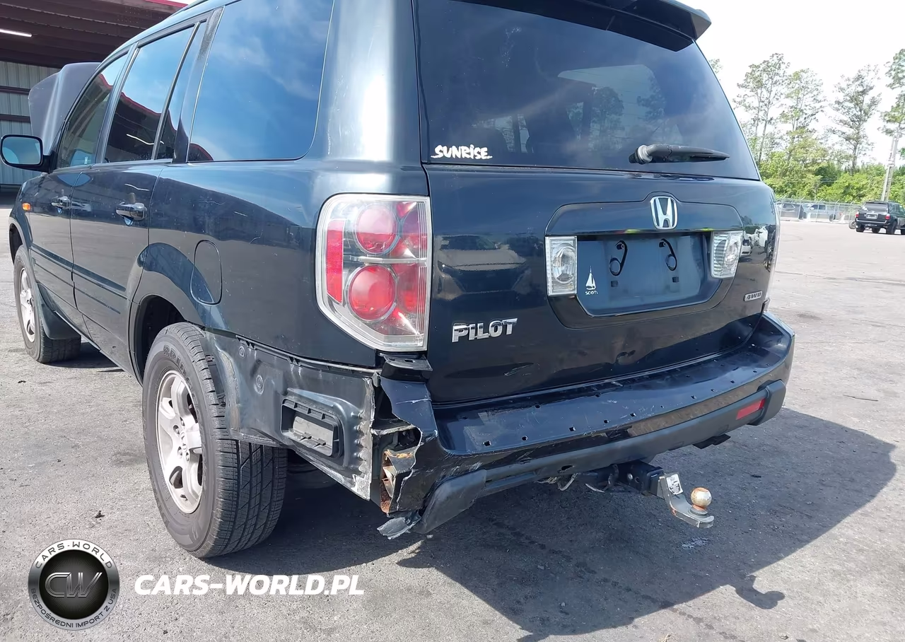 2006 Honda Pilot Ex VIN:2HKYF18406H562037 - 6