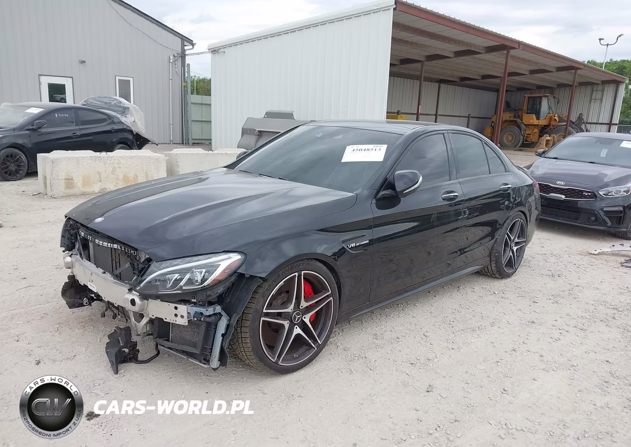 2015 Mercedes-Benz C 63 Amg S VIN:55SWF8HB5FU089277 - 2