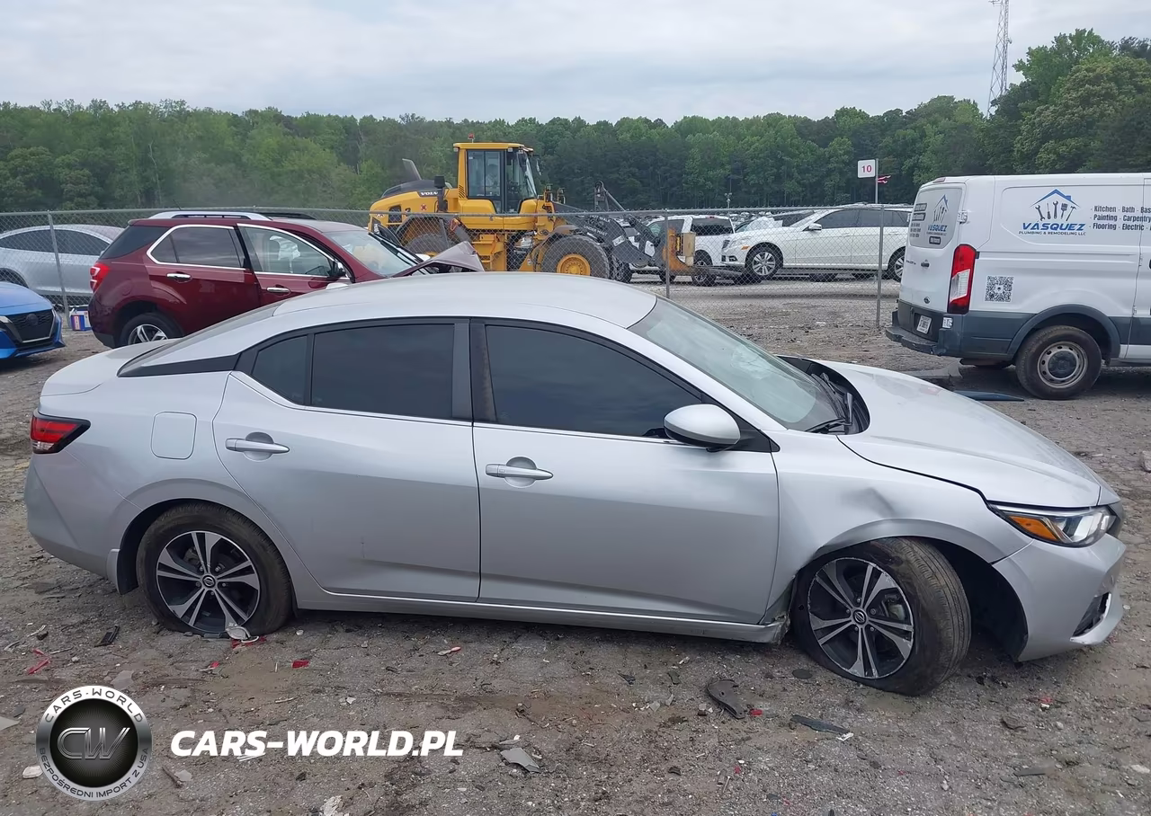 2021 Nissan Sentra Sv Xtronic Cvt VIN:3N1AB8CV9MY320369 - 13