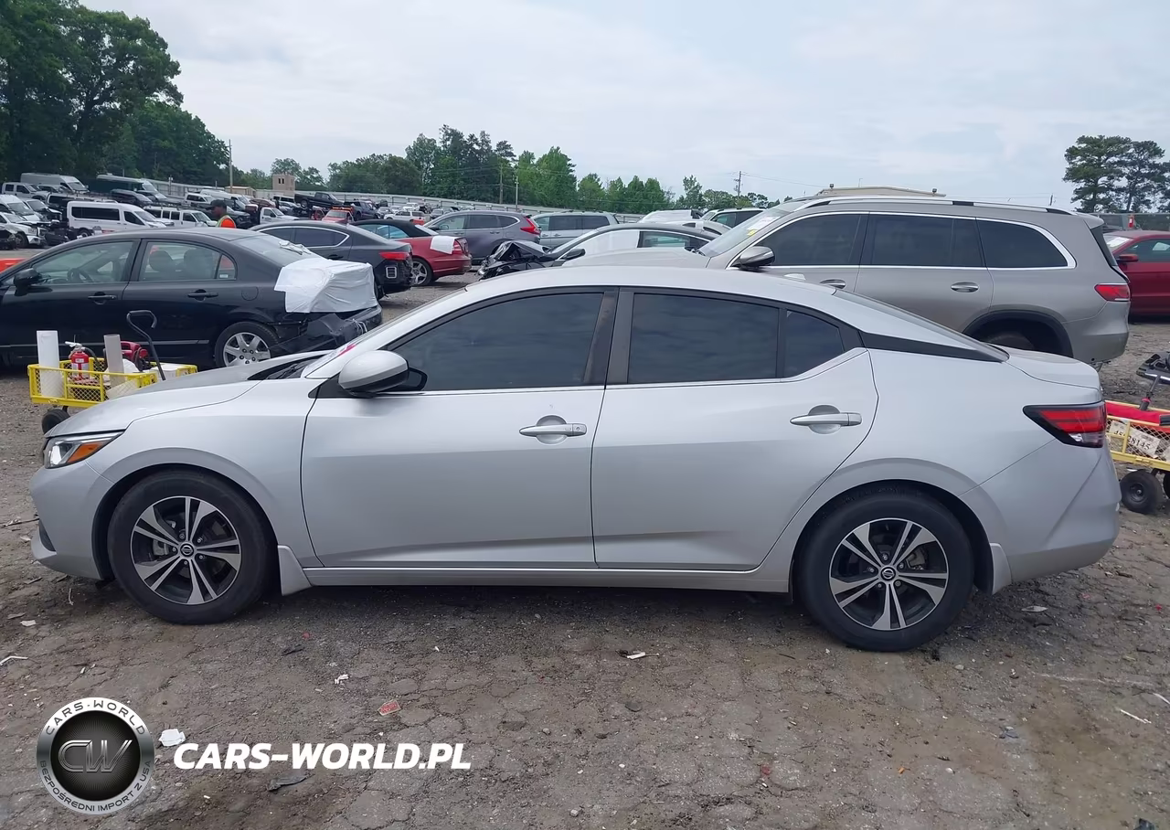 2021 Nissan Sentra Sv Xtronic Cvt VIN:3N1AB8CV9MY320369 - 14