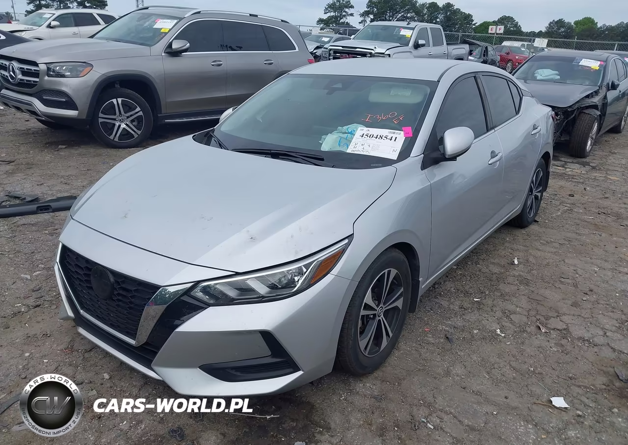 2021 Nissan Sentra Sv Xtronic Cvt VIN:3N1AB8CV9MY320369 - 2