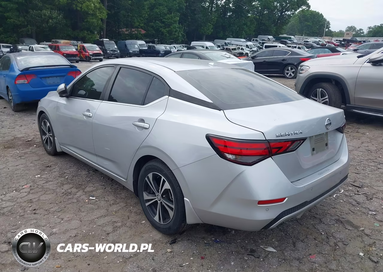 2021 Nissan Sentra Sv Xtronic Cvt VIN:3N1AB8CV9MY320369 - 3