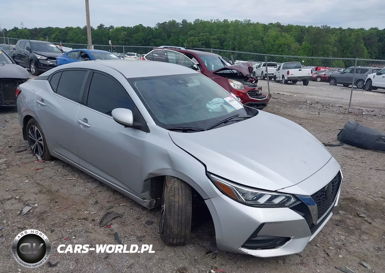 2021 Nissan Sentra Sv Xtronic Cvt VIN:3N1AB8CV9MY320369 - 6
