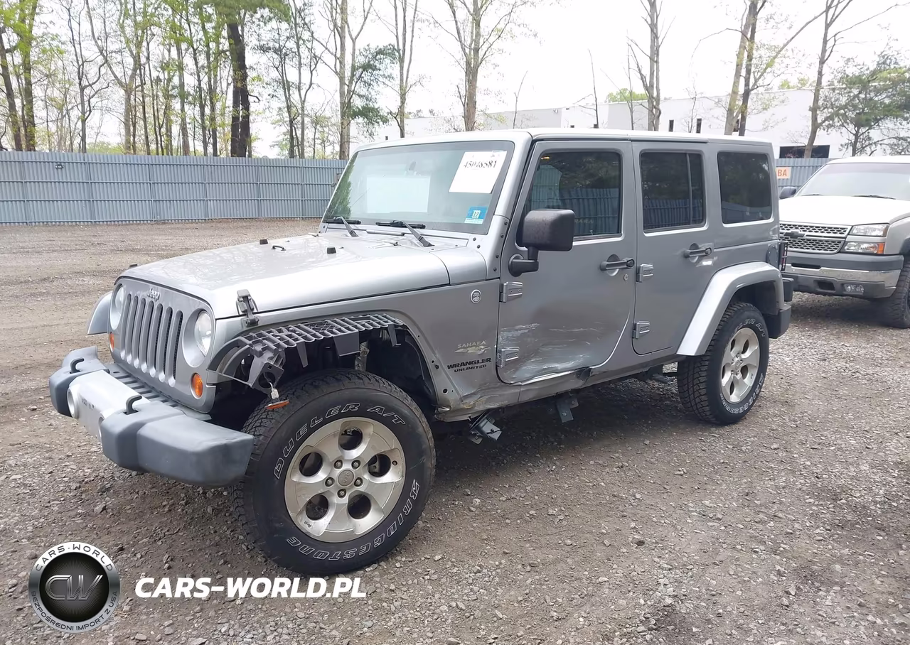 2013 Jeep Wrangler Unlimited Sahara VIN:1C4BJWEG7DL567342 - 2
