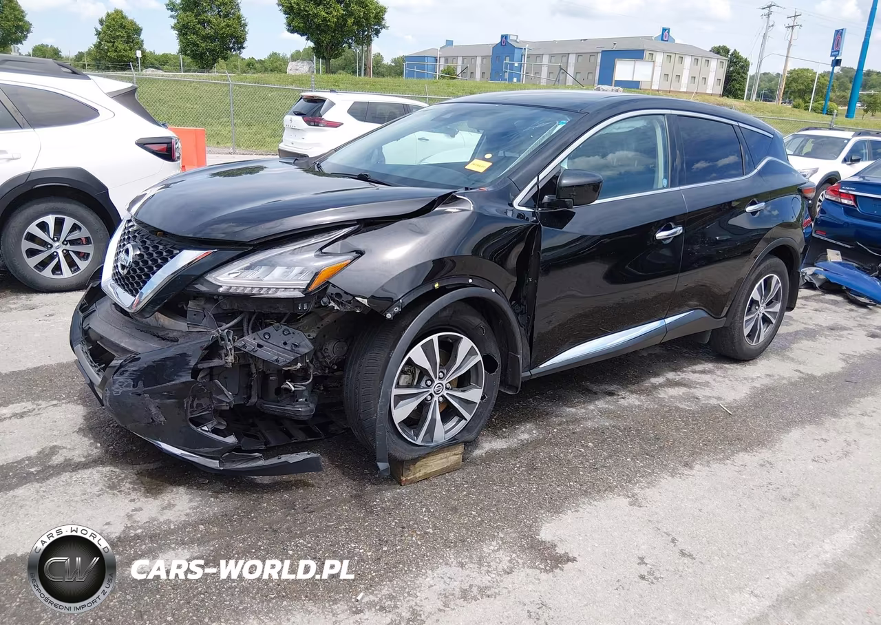 2021 Nissan Murano S Fwd VIN:5N1AZ2AJ5MC117490 - 2
