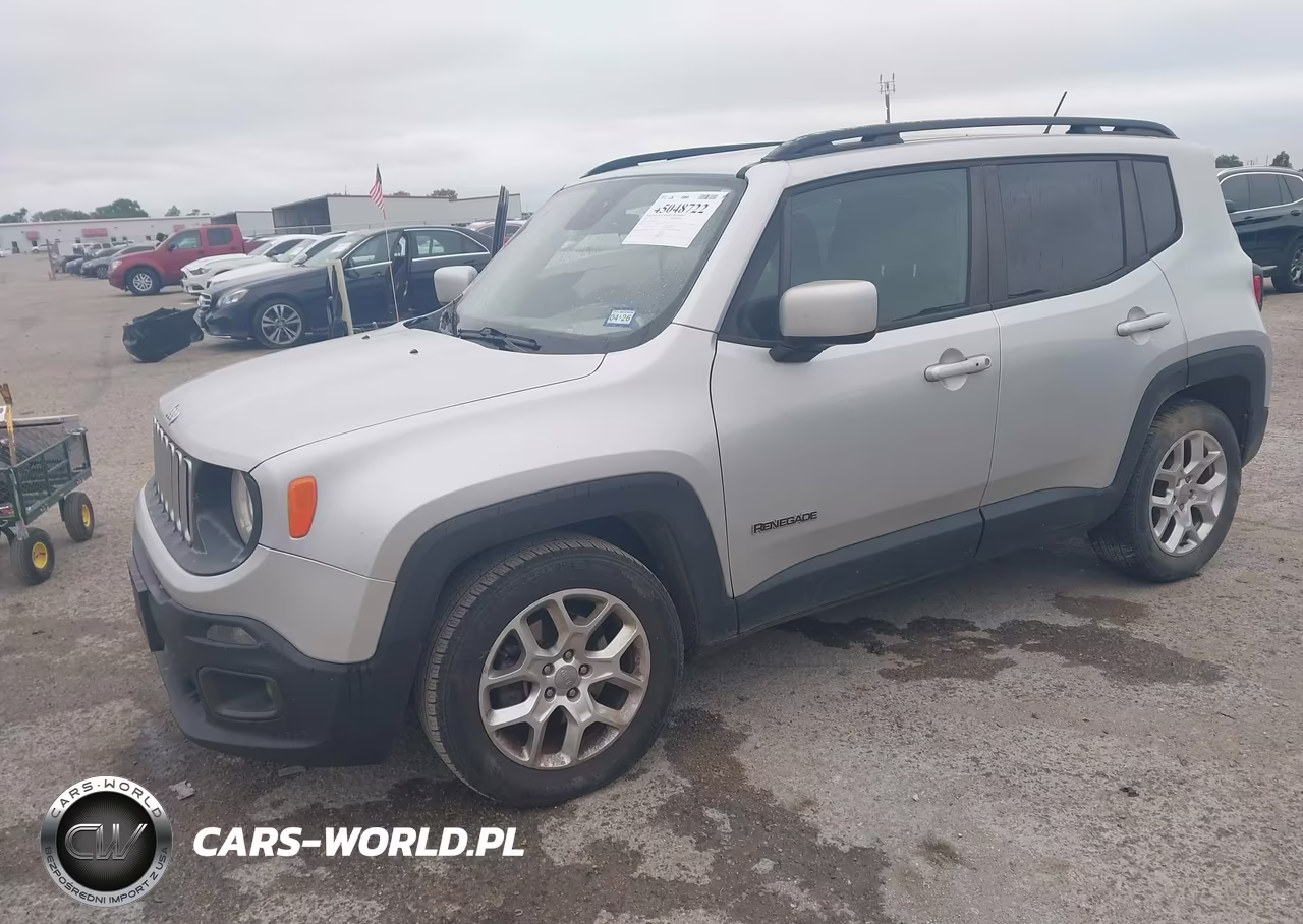 2017 Jeep Renegade Latitude Fwd VIN:ZACCJABB1HPE91456 - 2