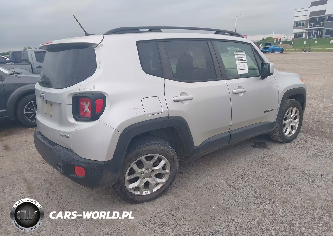 2017 Jeep Renegade Latitude Fwd VIN:ZACCJABB1HPE91456 - 4