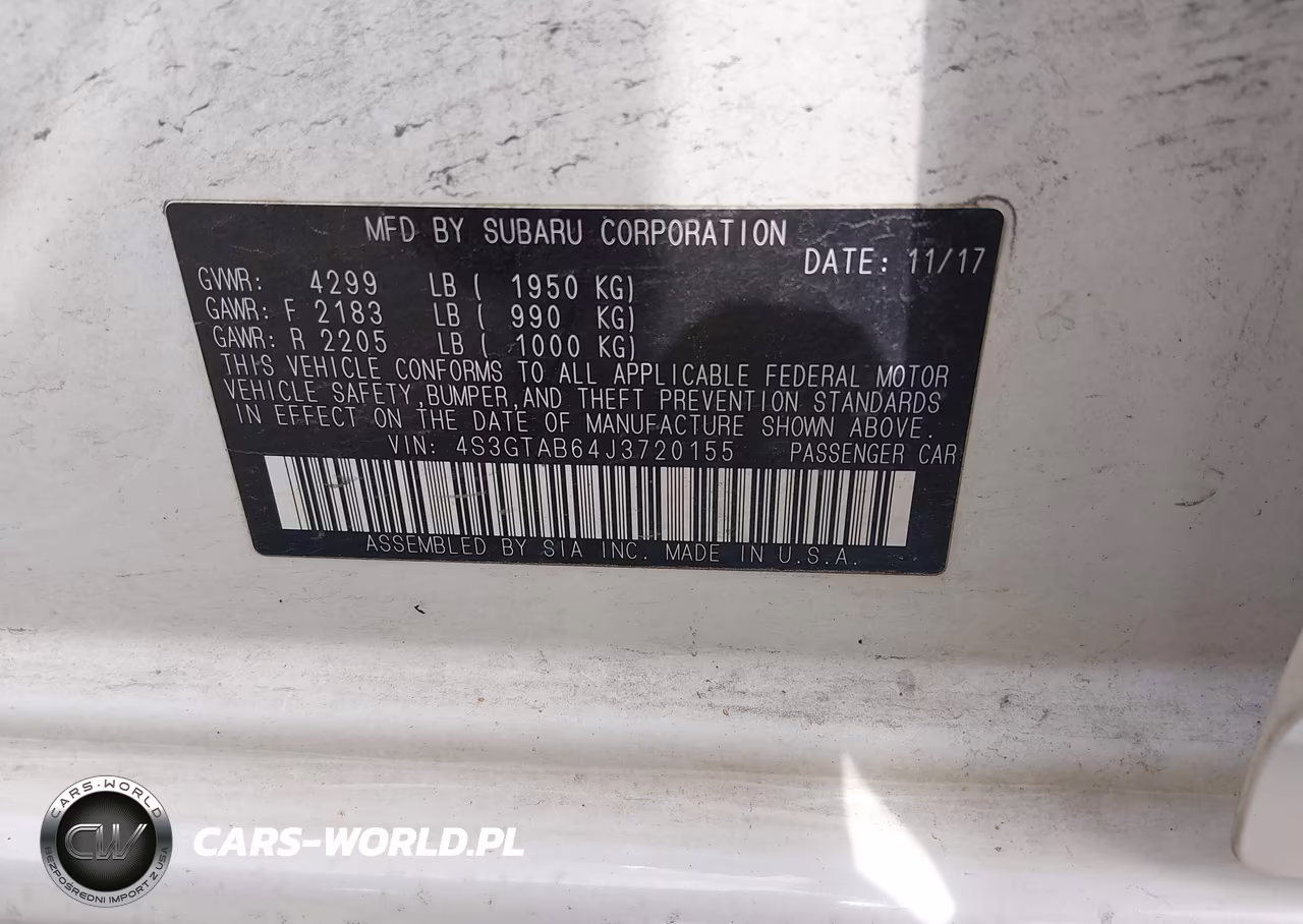 2018 Subaru Impreza 2.0I Premium VIN:4S3GTAB64J3720155 - 9