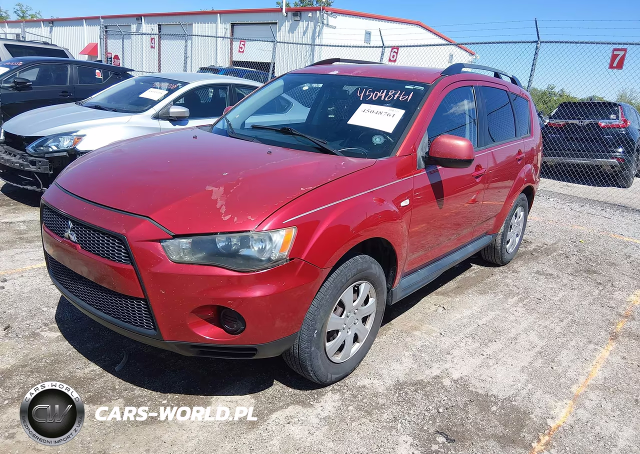 2012 Mitsubishi Outlander Es VIN:JA4AS2AW7CU003188 - 2