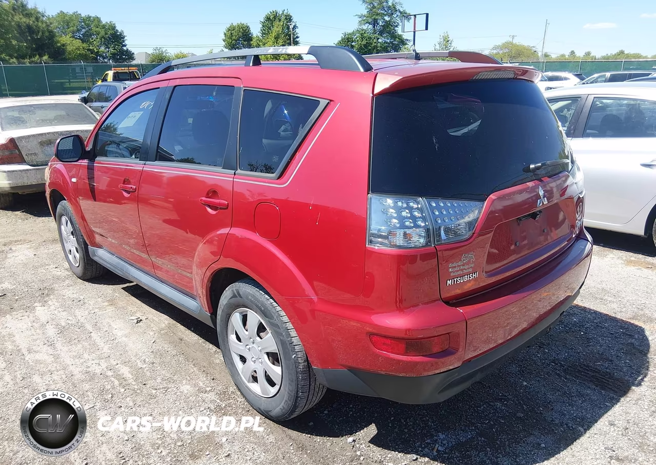 2012 Mitsubishi Outlander Es VIN:JA4AS2AW7CU003188 - 3