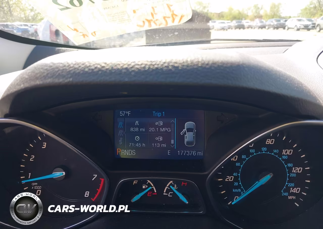 2014 Ford Escape S VIN:1FMCU0F75EUB70243 - 7