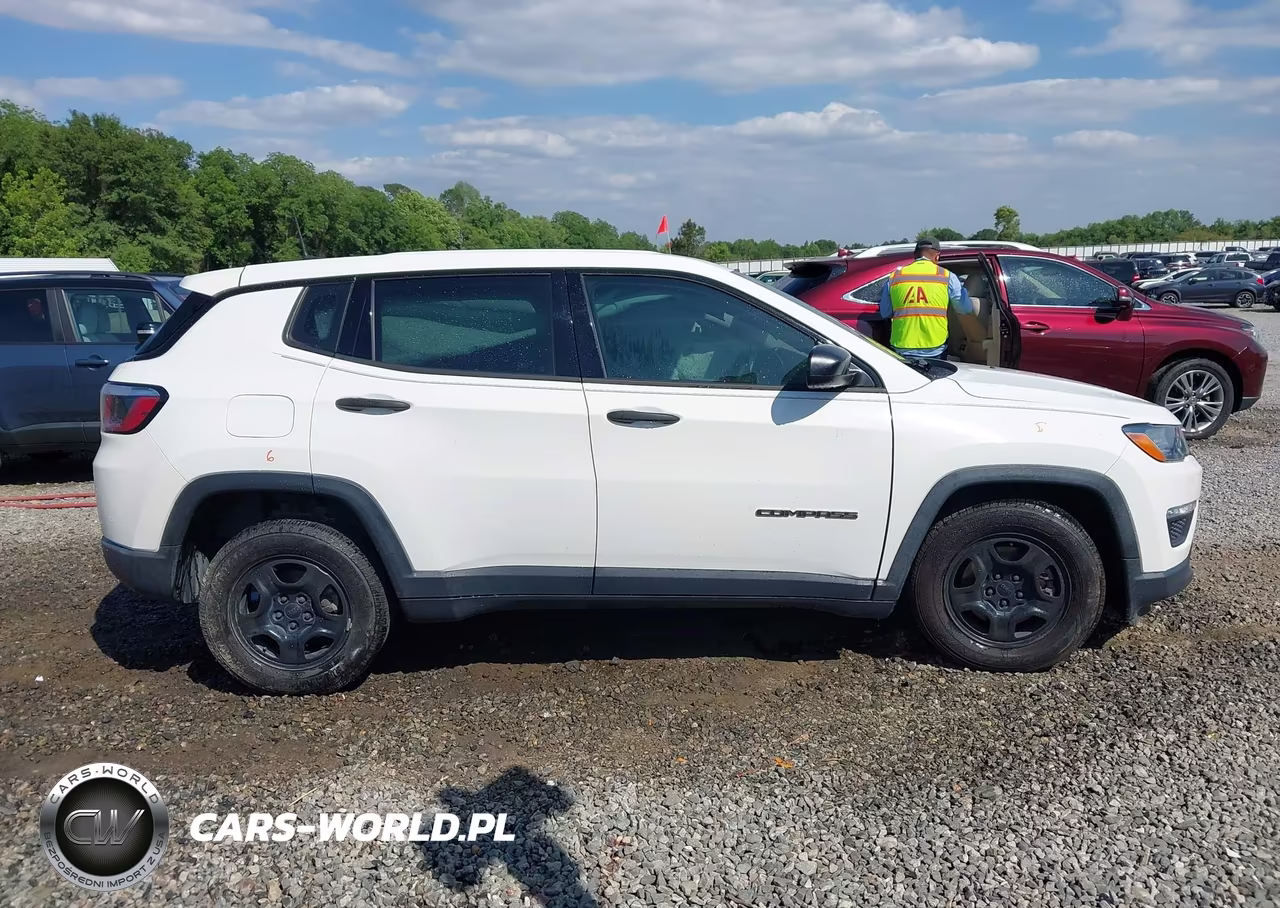2020 Jeep Compass Sport Fwd VIN:3C4NJCAB5LT124986 - 13