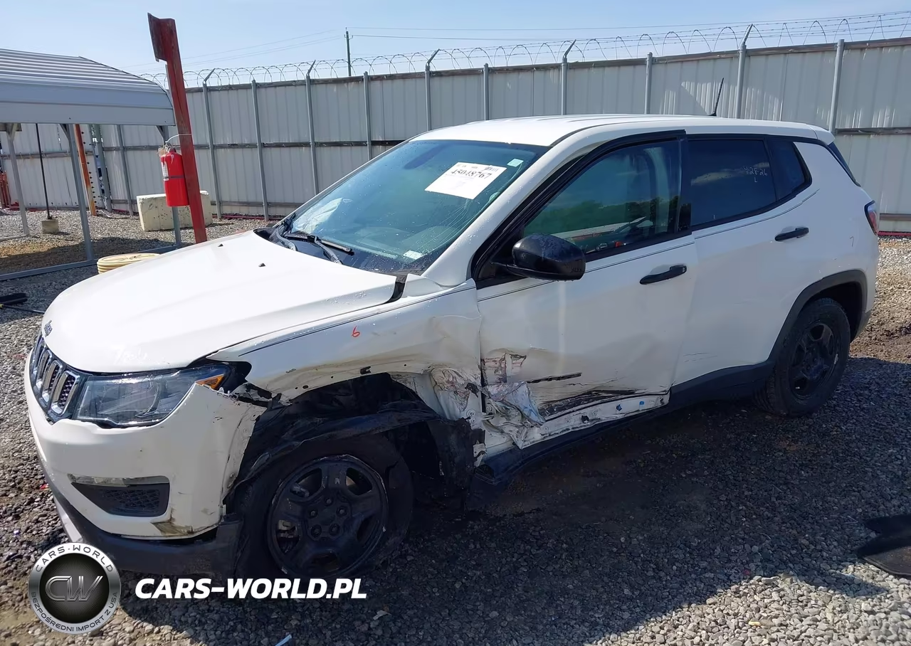 2020 Jeep Compass Sport Fwd VIN:3C4NJCAB5LT124986 - 2