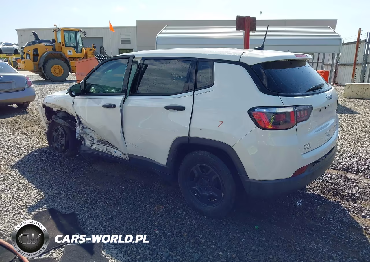 2020 Jeep Compass Sport Fwd VIN:3C4NJCAB5LT124986 - 3