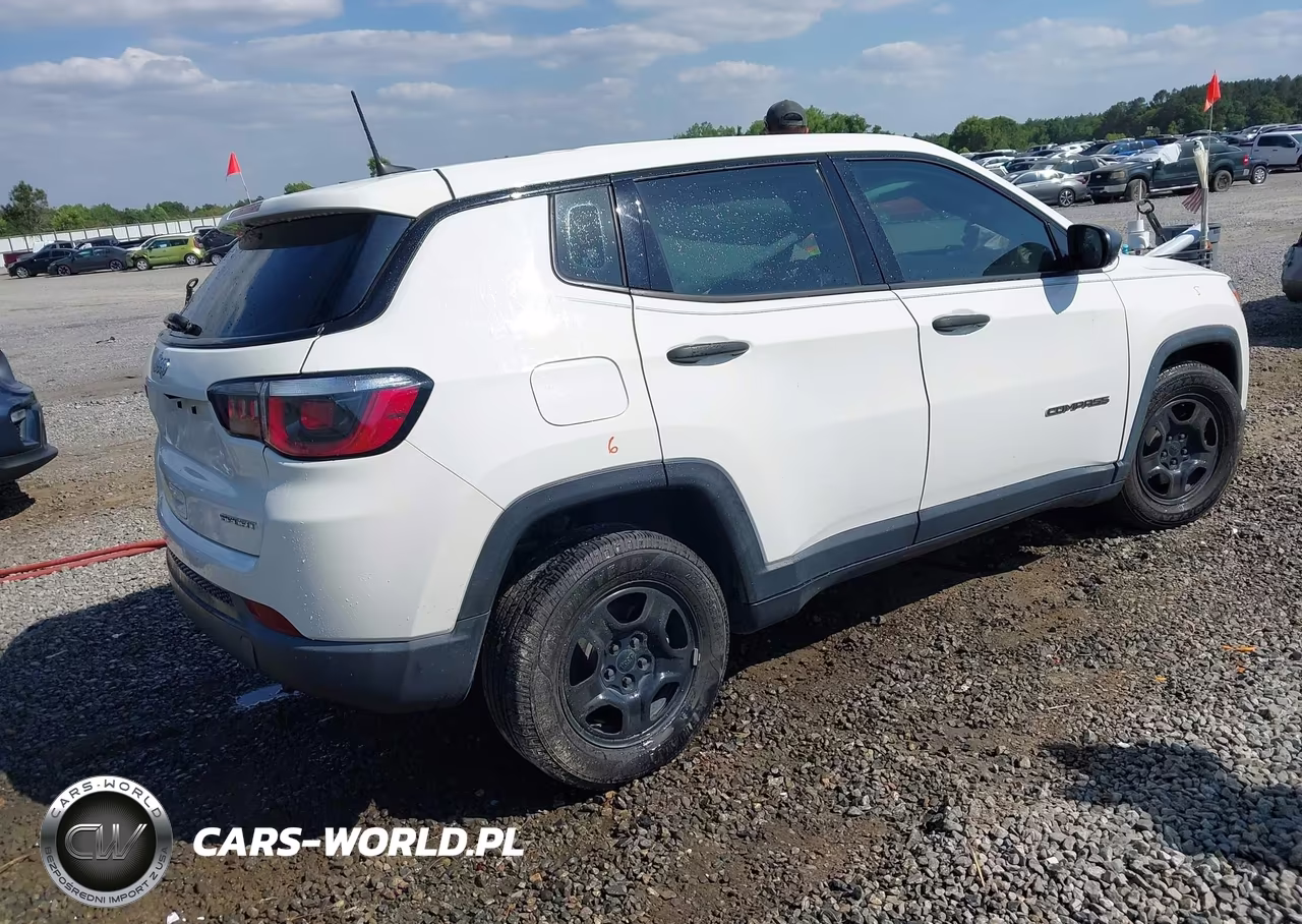2020 Jeep Compass Sport Fwd VIN:3C4NJCAB5LT124986 - 4