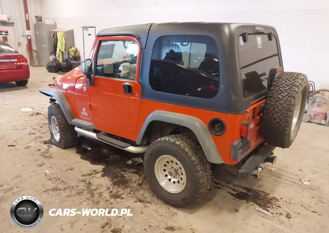 2005 Jeep Wrangler X VIN:1J4FA39S15P387843 - 3