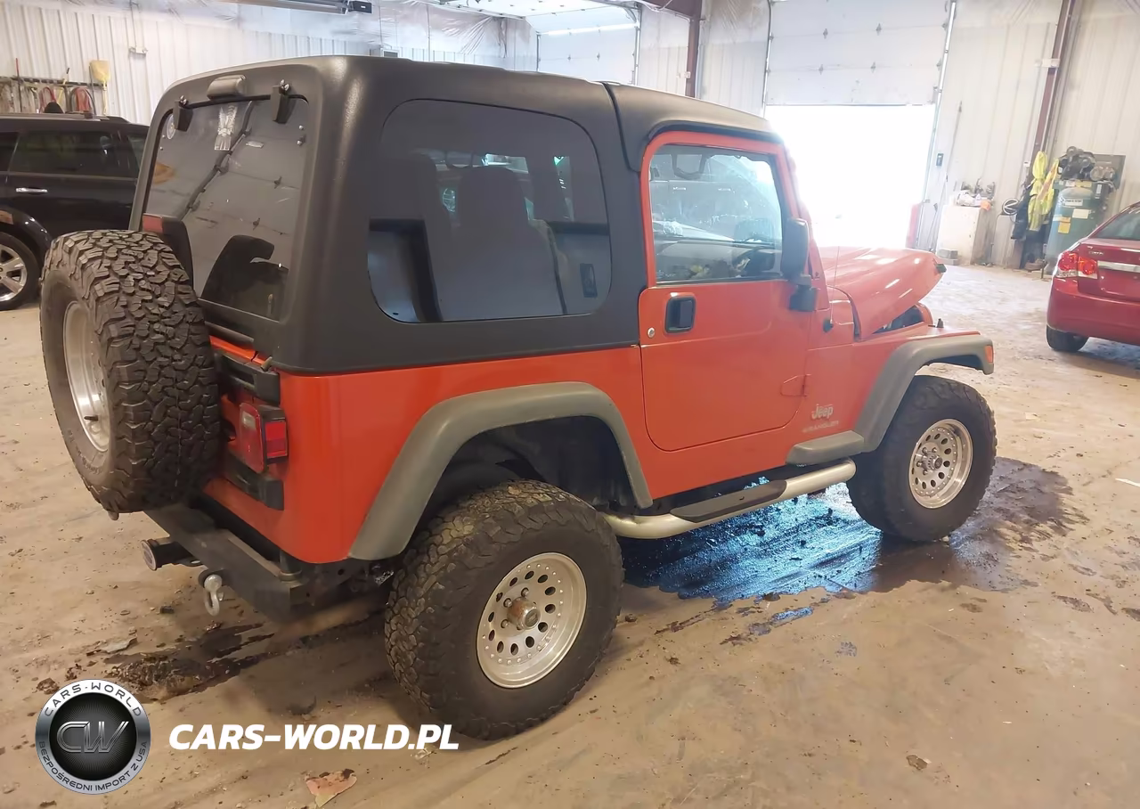 2005 Jeep Wrangler X VIN:1J4FA39S15P387843 - 4