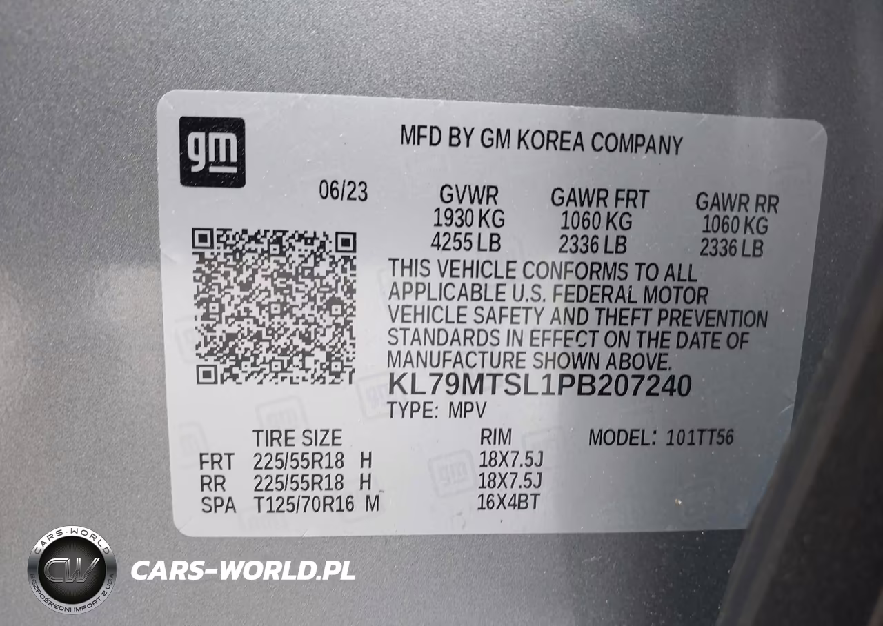 2023 Chevrolet Trailblazer Fwd Rs VIN:KL79MTSL1PB207240 - 9