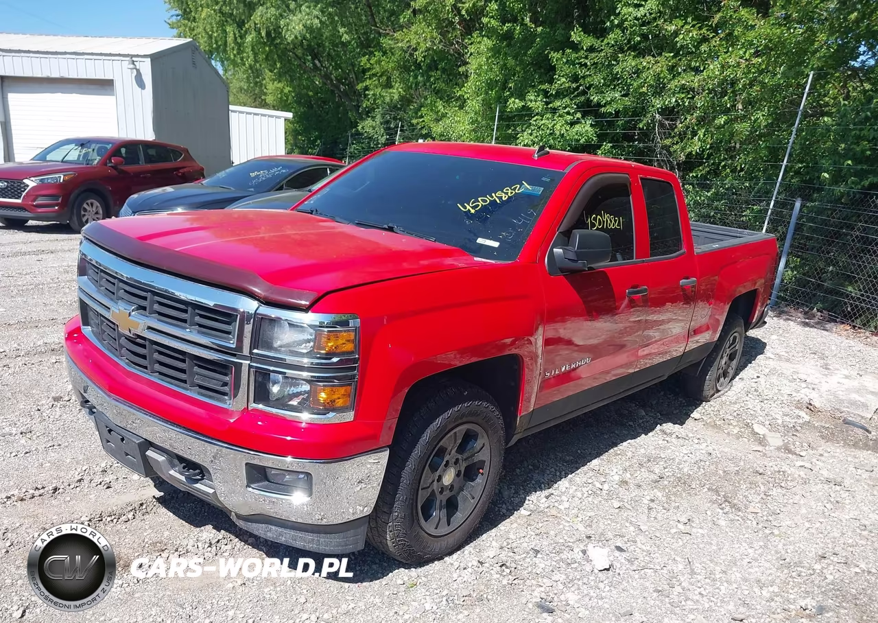 2014 Chevrolet Silverado 1500 2Lt VIN:1GCVKREC8EZ107419 - 2