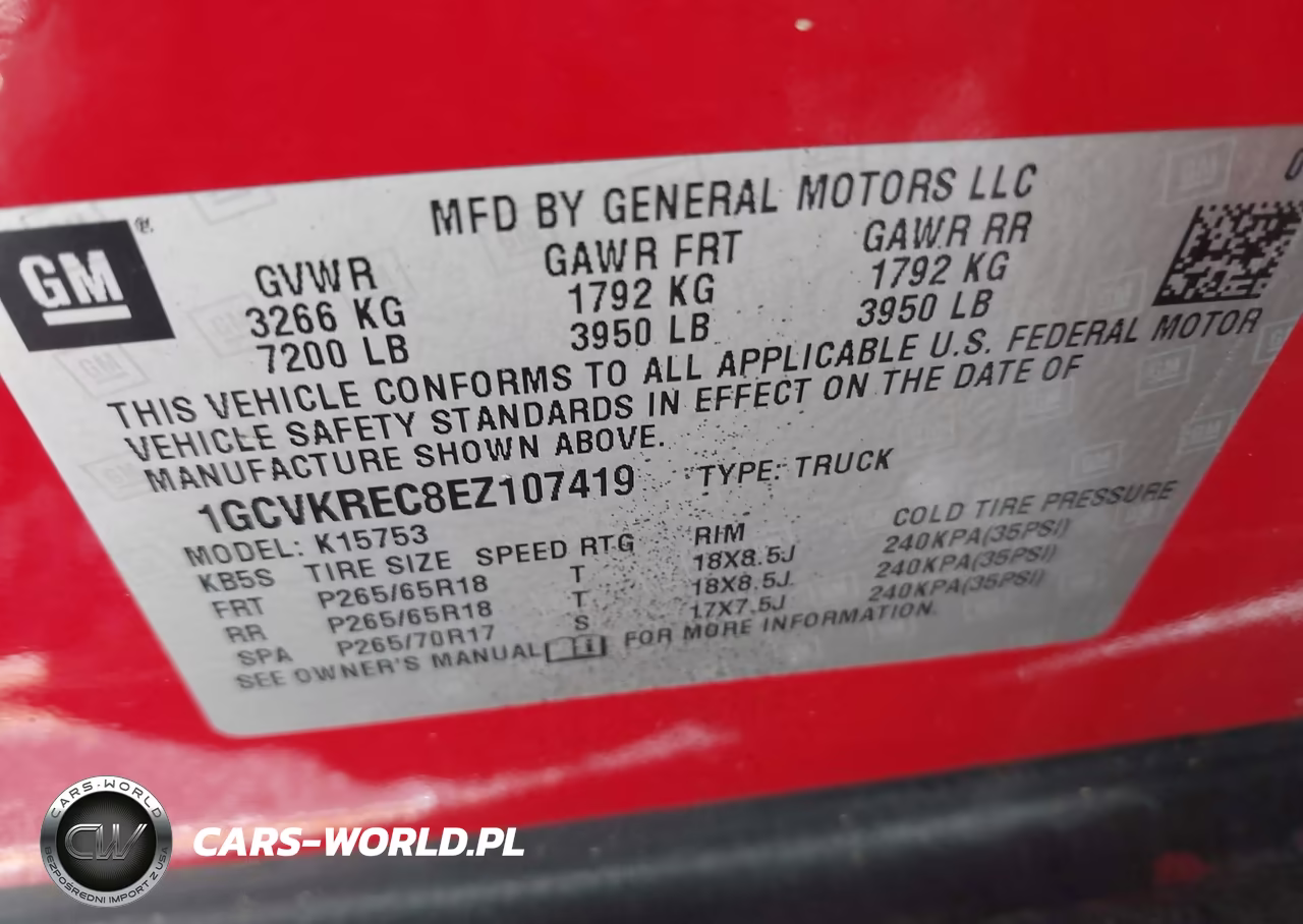 2014 Chevrolet Silverado 1500 2Lt VIN:1GCVKREC8EZ107419 - 9