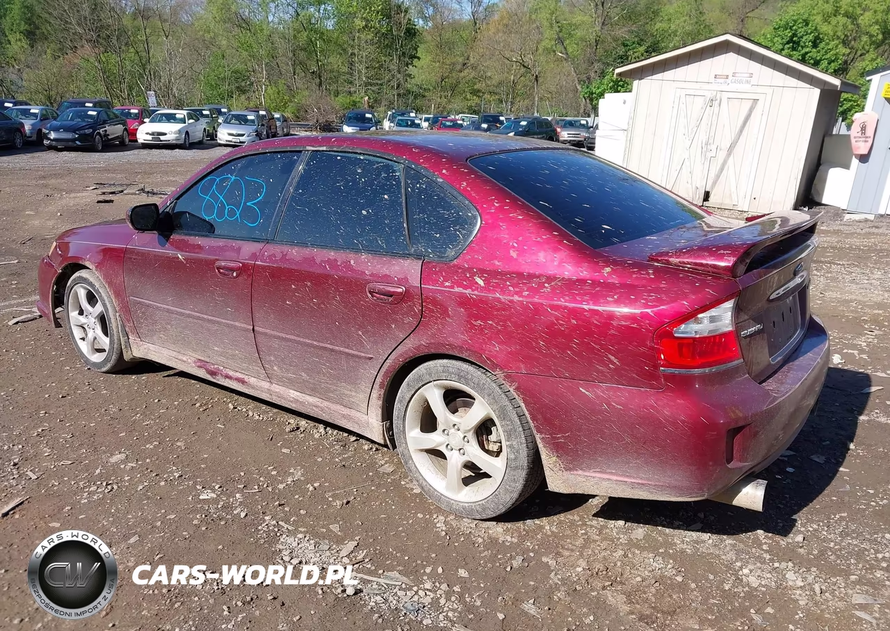 2009 Subaru Legacy 2.5I VIN:4S3BL616697236887 - 3