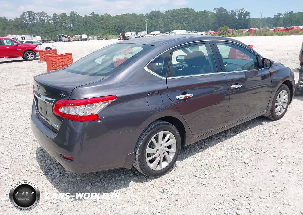 2013 Nissan Sentra Sv VIN:3N1AB7APXDL744493 - 4