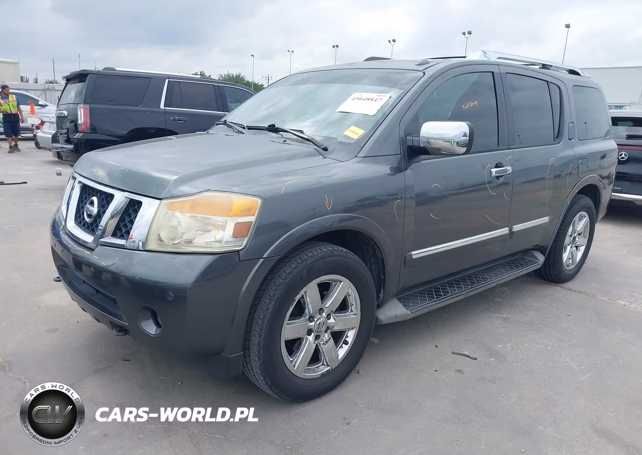 2012 Nissan Armada Platinum VIN:5N1BA0NF9CN613787 - 2