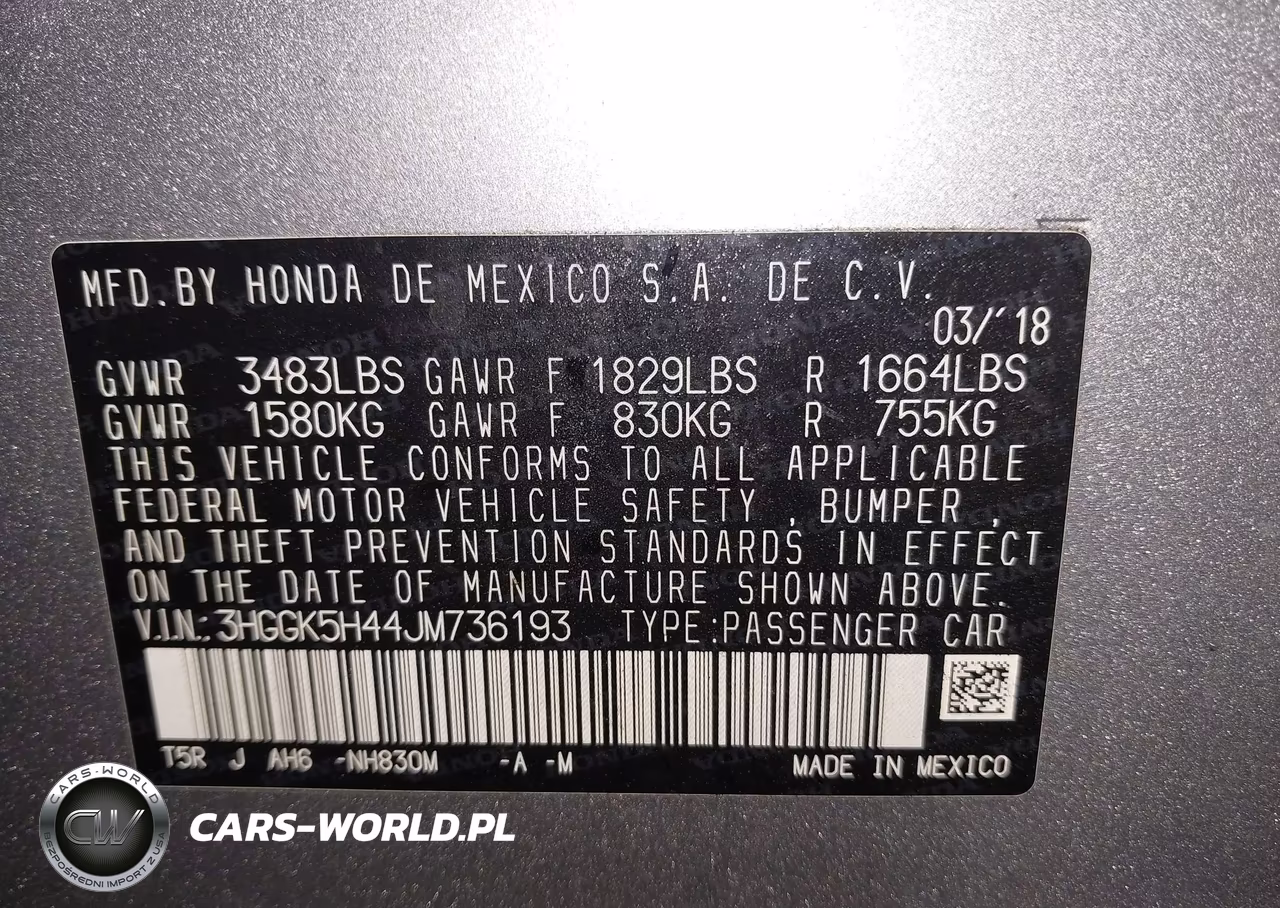 2018 Honda Fit Lx VIN:3HGGK5H44JM736193 - 9
