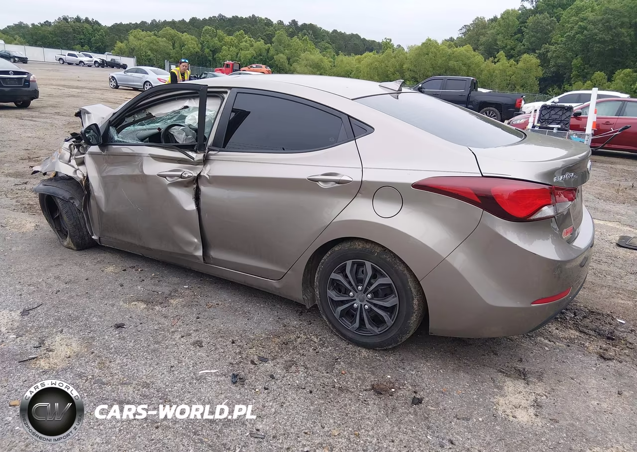 2016 Hyundai Elantra Se VIN:5NPDH4AE2GH784545 - 3