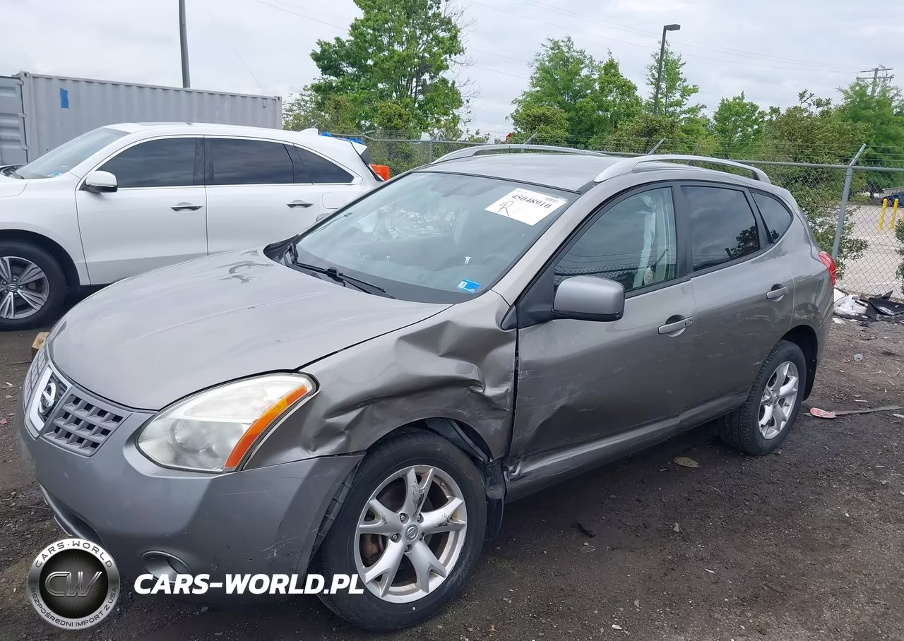 2009 Nissan Rogue Sl VIN:JN8AS58V69W187660 - 2