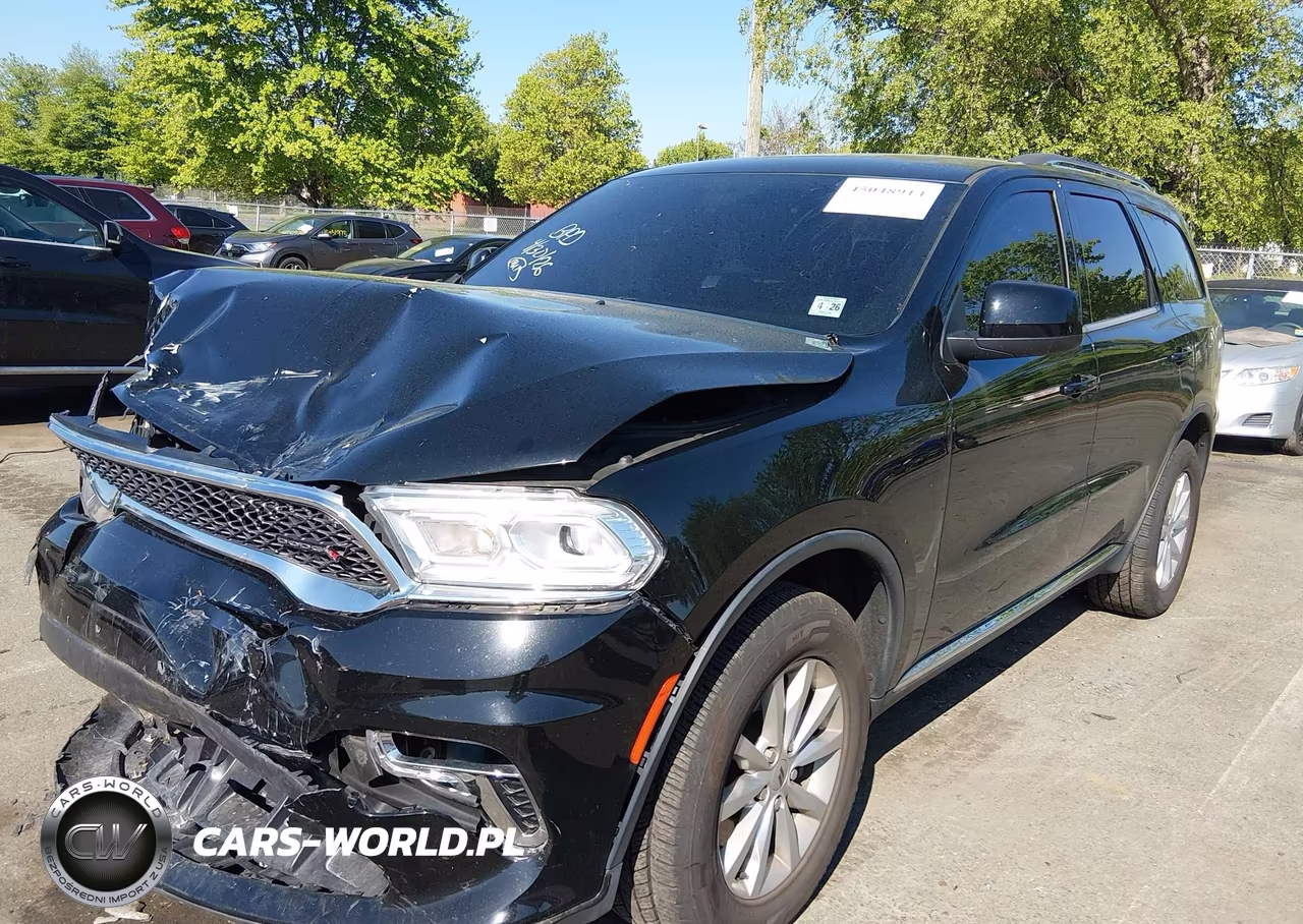 2021 Dodge Durango Sxt Plus Awd VIN:1C4RDJAG1MC850365 - 2