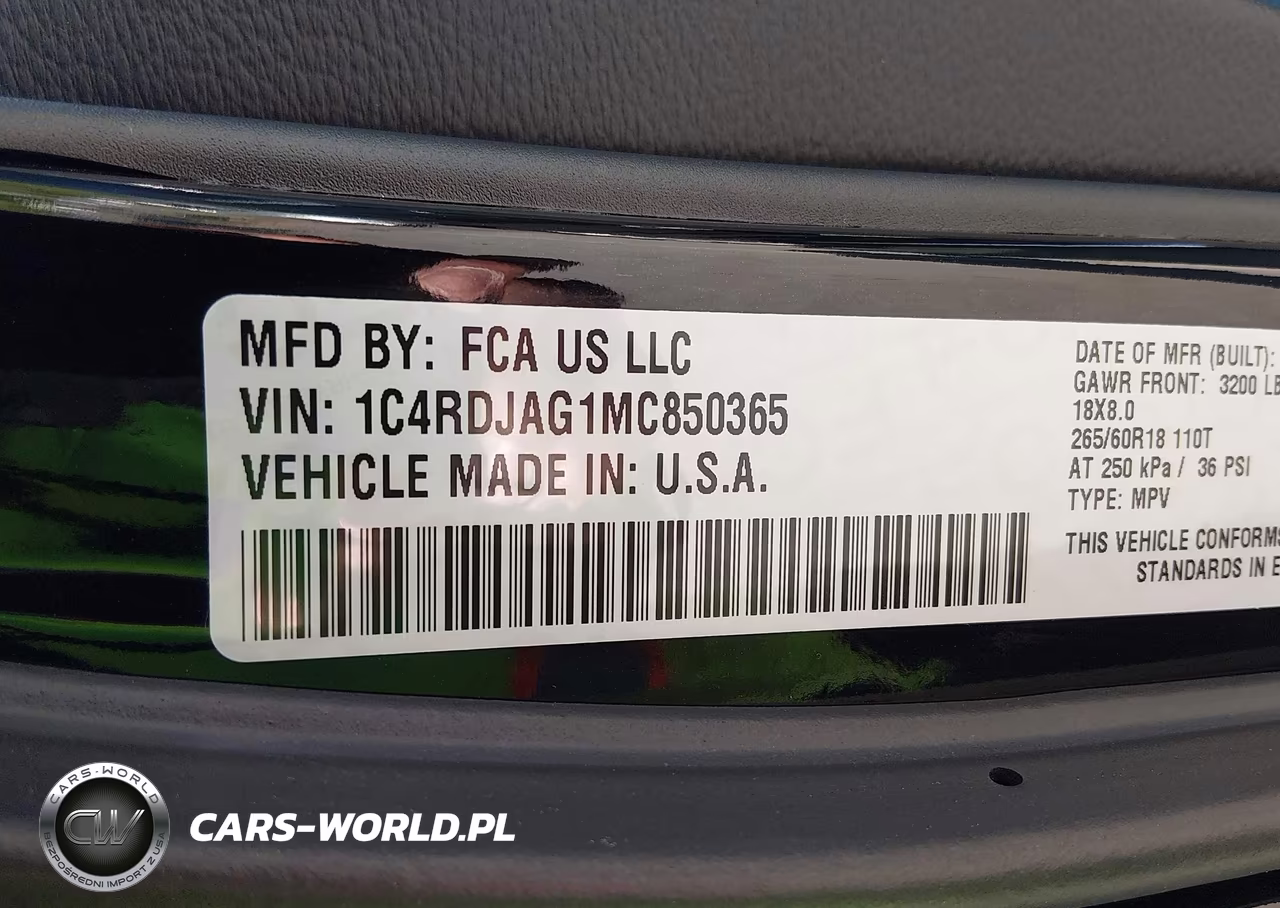 2021 Dodge Durango Sxt Plus Awd VIN:1C4RDJAG1MC850365 - 9