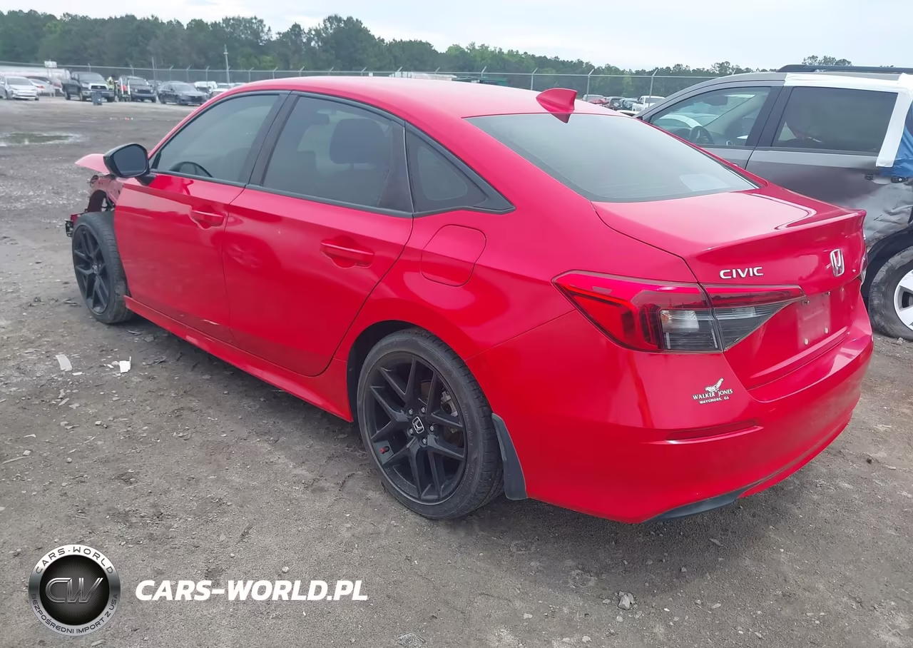 2022 Honda Civic Sport VIN:2HGFE2F54NH516795 - 3