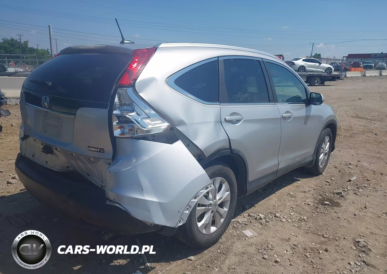 2012 Honda Cr-V Ex-L VIN:5J6RM3H77CL045075 - 4