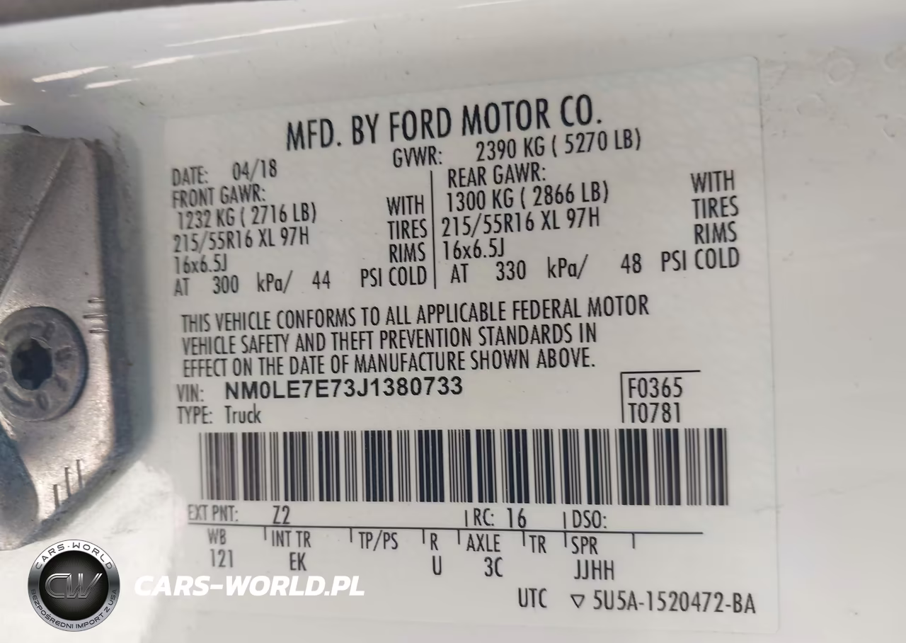 2018 Ford Transit Connect Xl VIN:NM0LE7E73J1380733 - 9