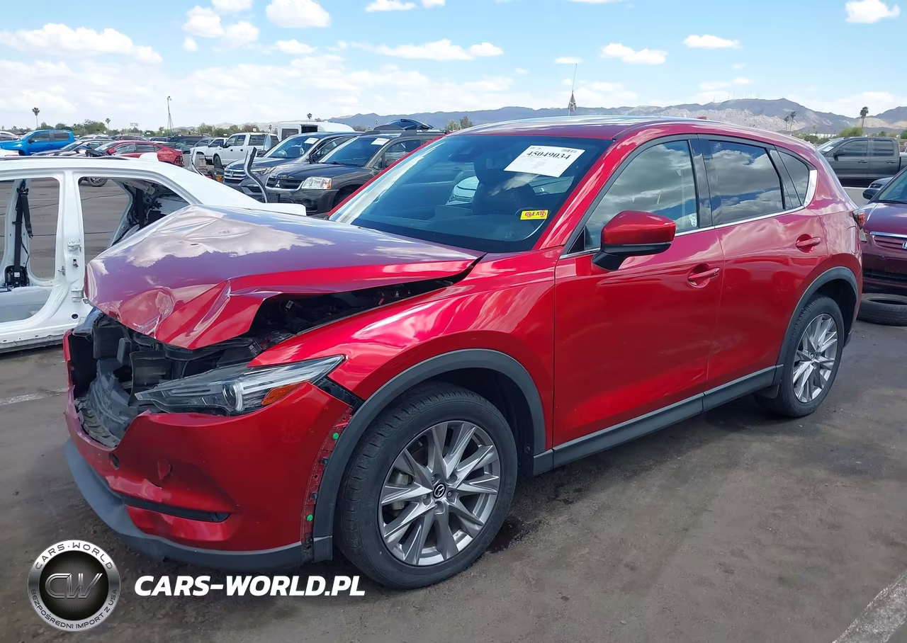 2021 Mazda Cx-5 Grand Touring VIN:JM3KFBDM2M1330696 - 2