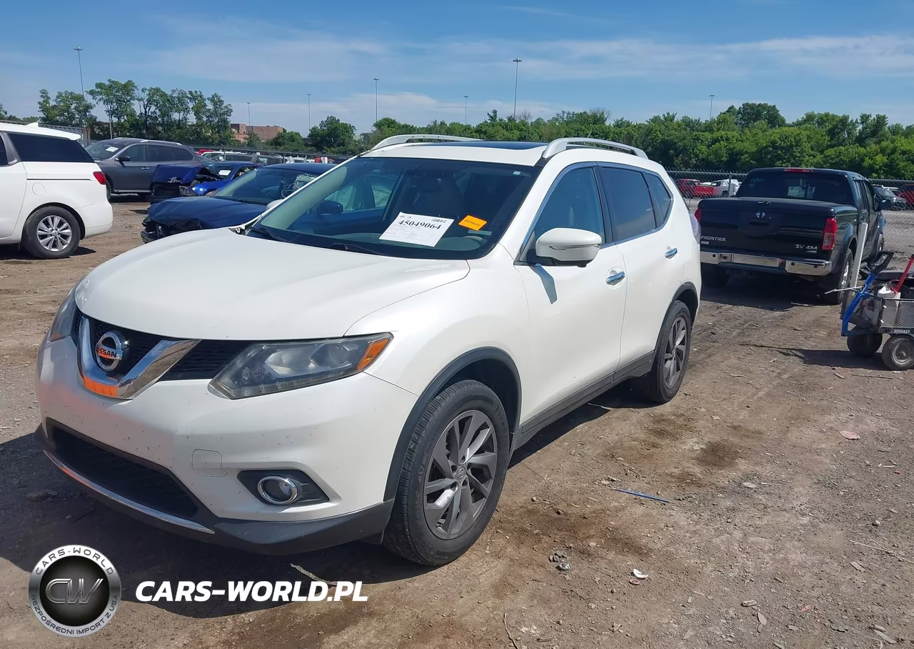 2015 Nissan Rogue Sl VIN:5N1AT2MV5FC809848 - 2